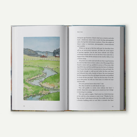 Water Lines: A Life on Marshes, Rivers, Seas and in the Rain, hardcover, published by Patagonia