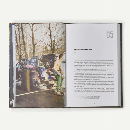 Uplifted: The Evolution of a Climbing Life (hardcover, published by Patagonia)