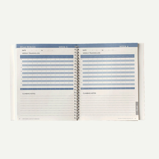 The New Alpinism Training Log by Steve House and Scott Johnston (Patagonia spiral bound paperback)