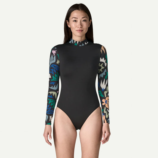 W's Long-Sleeved Swell Seeker One-Piece Swimsuit
