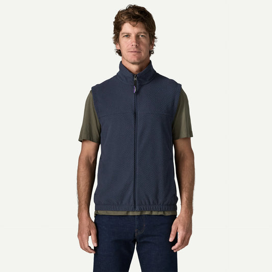 M's Textured Fleece Vest