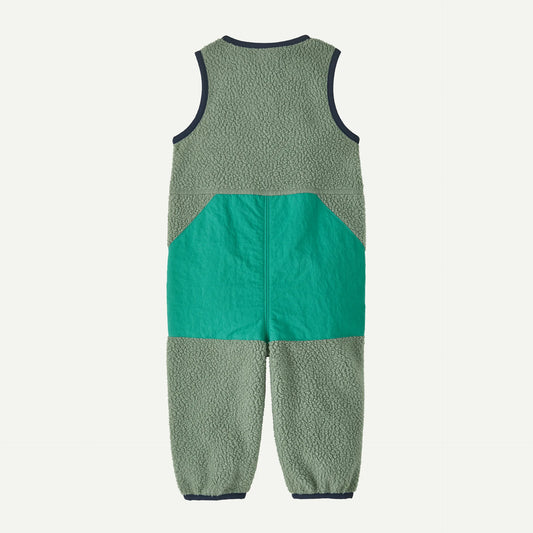 Infant Shearling Overalls