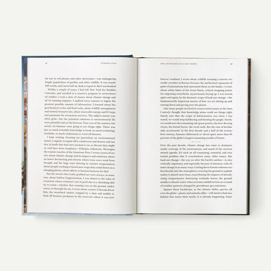 Roam: Wild Animals and the Race to Repair Our Fractured World, hardcover, published by Patagonia