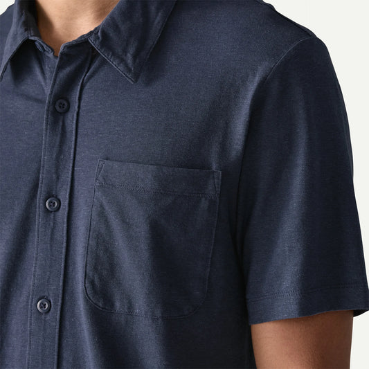 M's Trail Harbor Button-Down Knit Shirt
