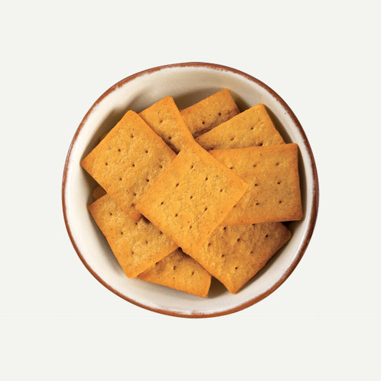Organic Toasted Cheeze Crackers
