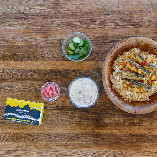 Sardines in Coconut Curry Sauce