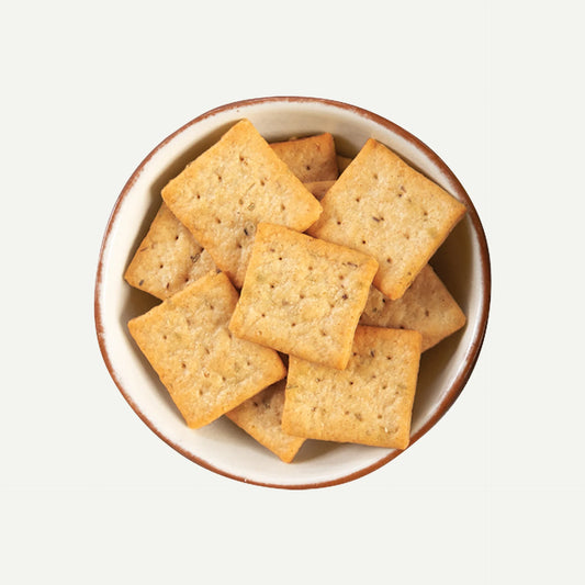 Organic Rosemary Garlic Crackers